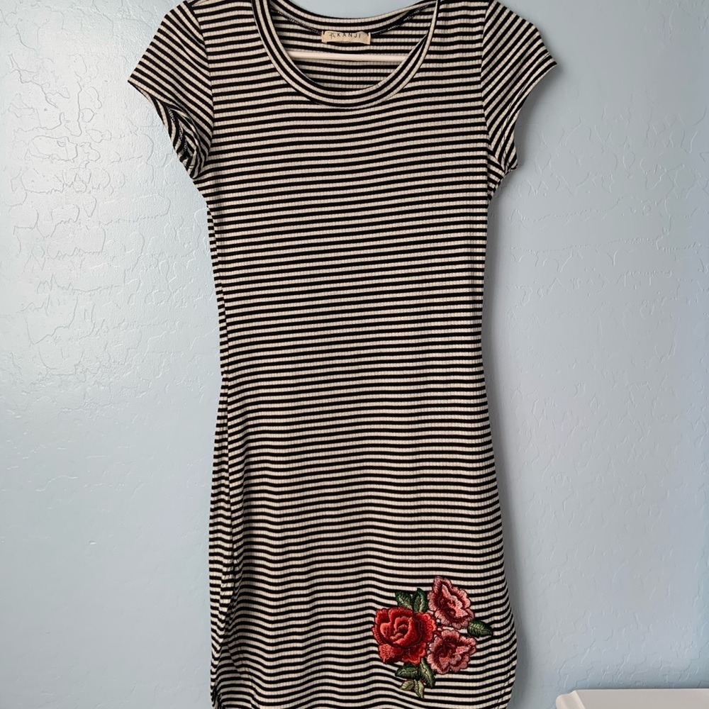 Striped T-Shirt dress